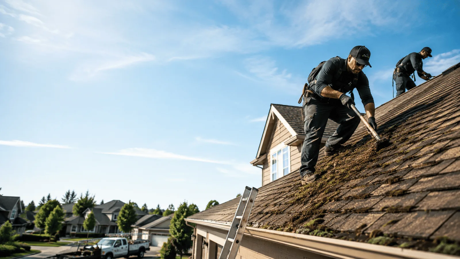 Roof Moss Removal in Columbus, MS near me